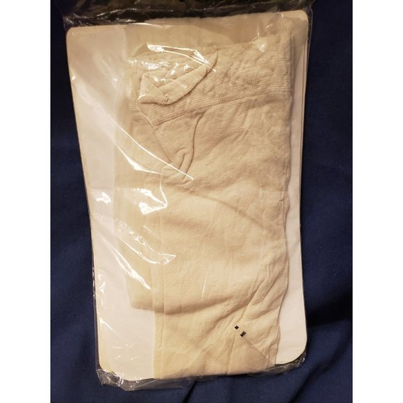 Vintage Big Mama Pantyhose Plus Size Hosiery Ivory Large L new in packaging - Picture 6 of 6